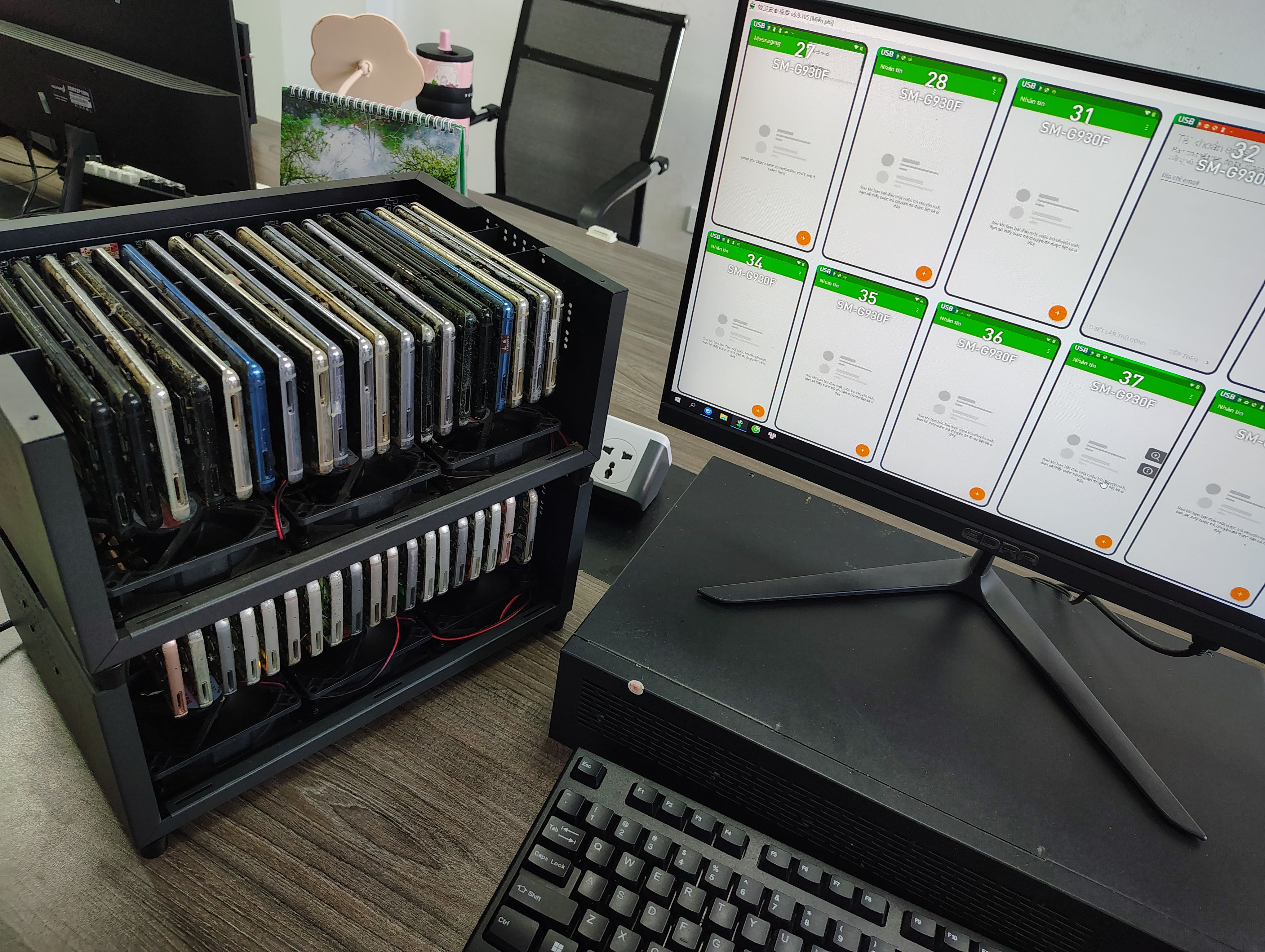 Box Phone Farm tại Lumi, Tây Mỗ, Hà Nội